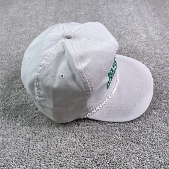 Vintage Dr McGillicuddys Hat Cap Snapback White Green Logo Mint Schnapps Promo‎ - Picture 7 of 9